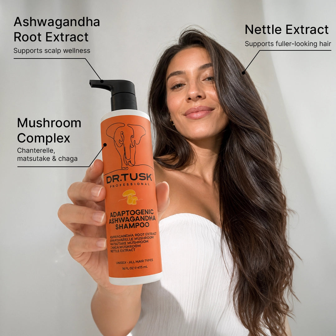 Ashwagandha Mushroom Shampoo & Conditioner Duo