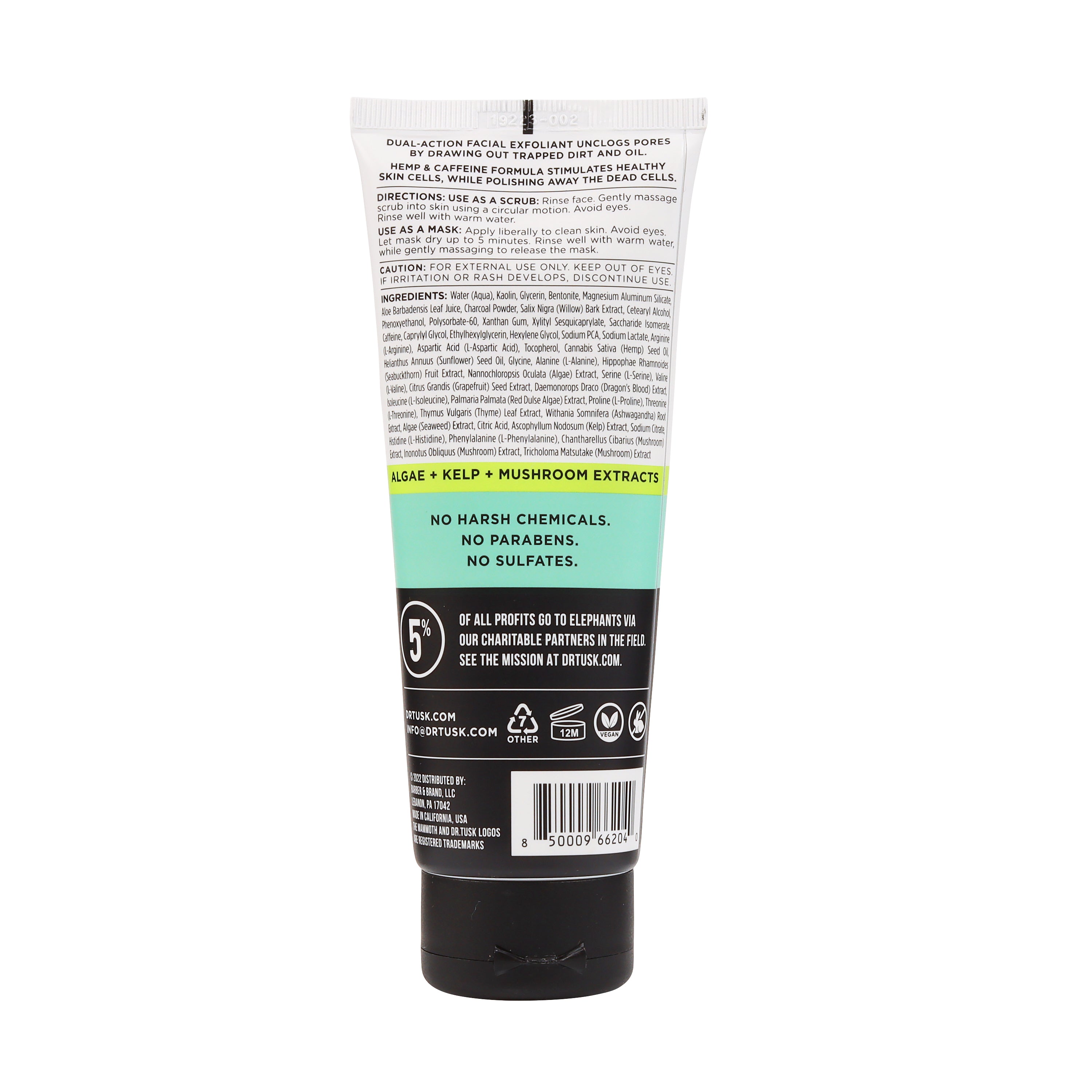 2-IN-1 CHARCOAL FACE MASK + SCRUB