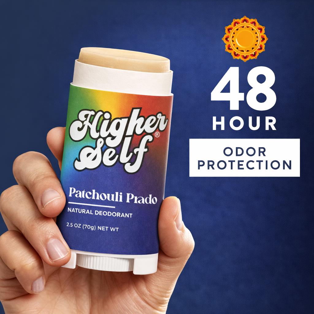 Higher Self - Patchouli Prado Natural Deodorant (2.5 oz / 70g)