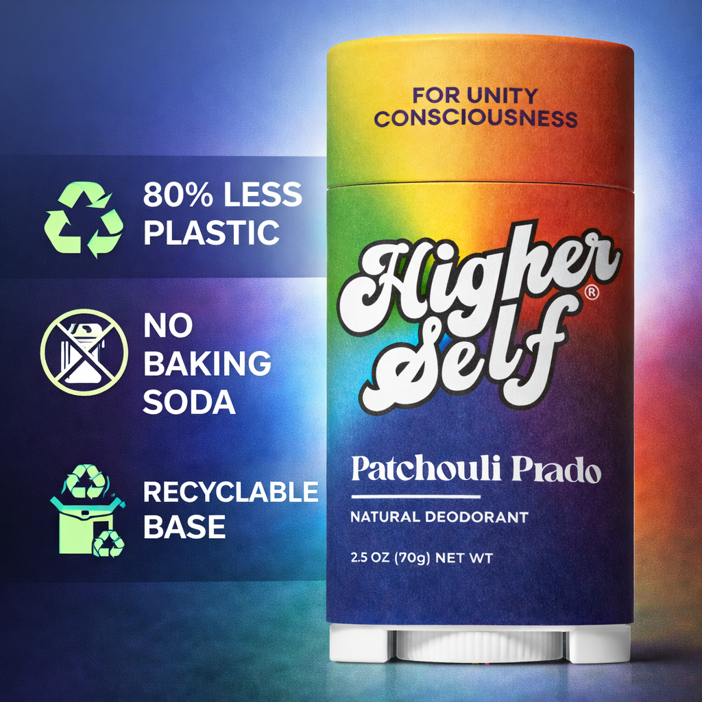 Higher Self - Patchouli Prado Natural Deodorant (2.5 oz / 70g)