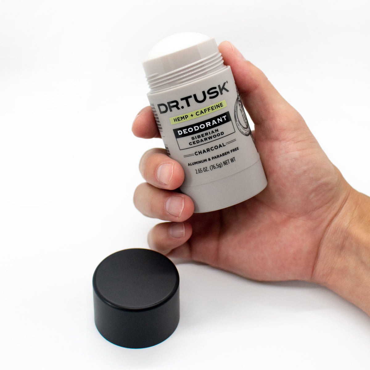 NATURAL CHARCOAL DEODORANT - SIBERIAN CEDARWOOD